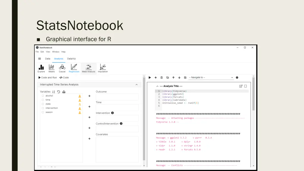 statsnotebook graphical interface for r