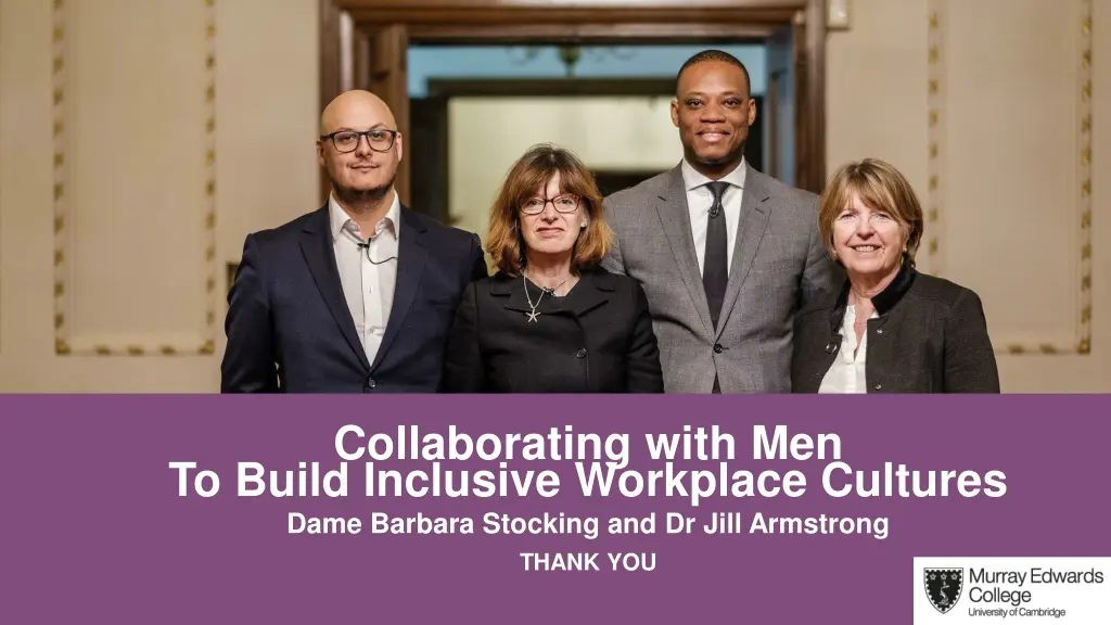 collaborating with men to build inclusive 1