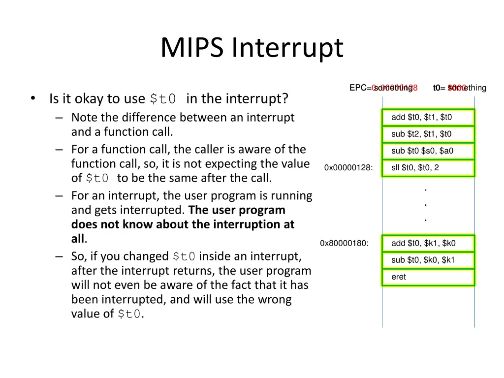 mips interrupt 1