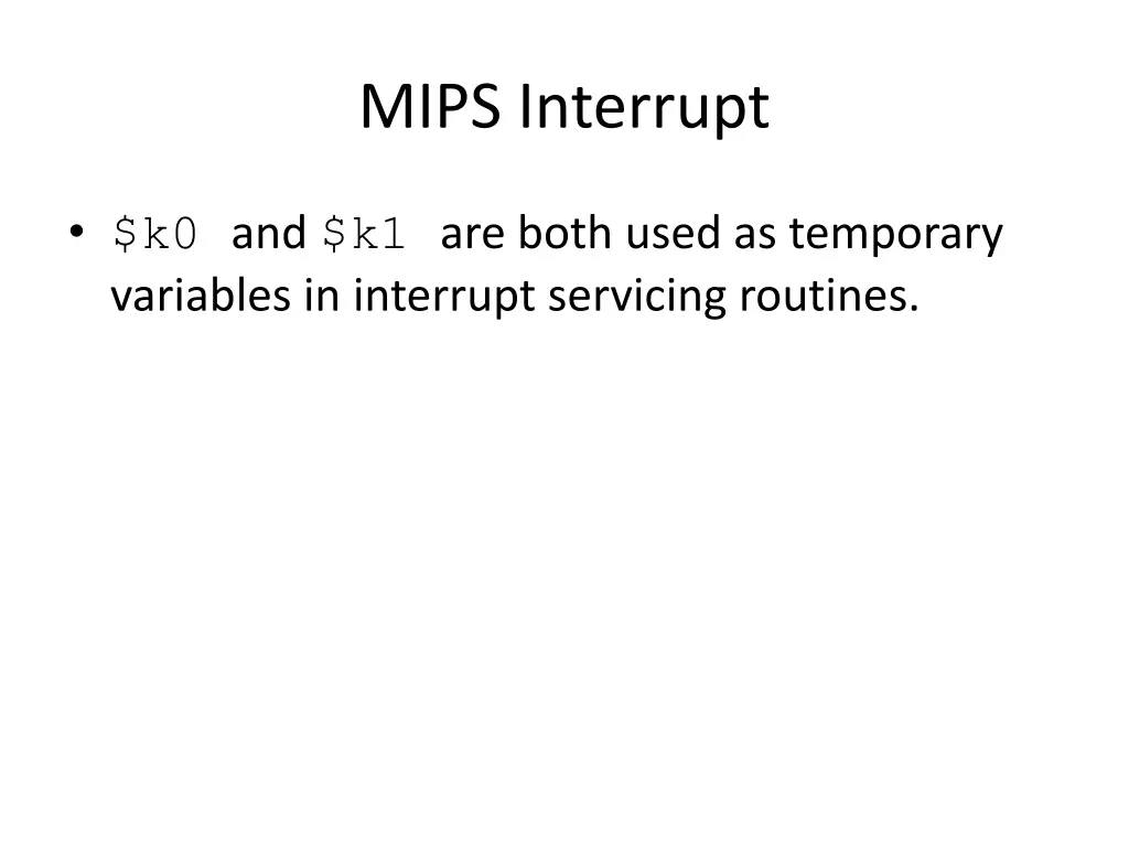 mips interrupt 3