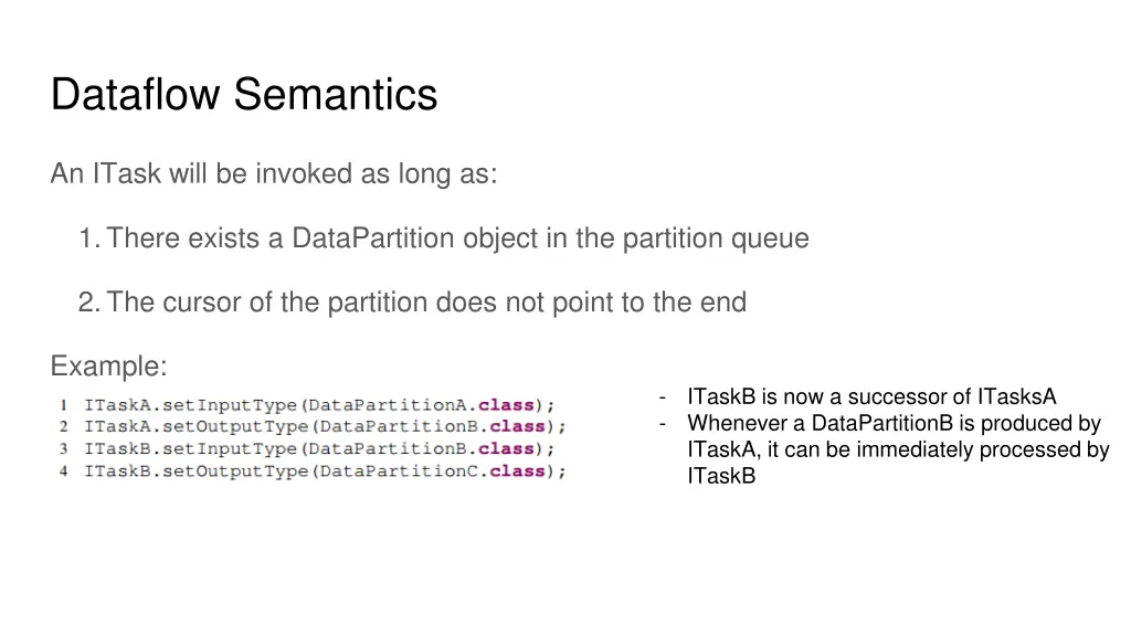 dataflow semantics