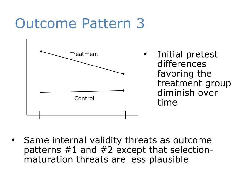 outcome pattern 3