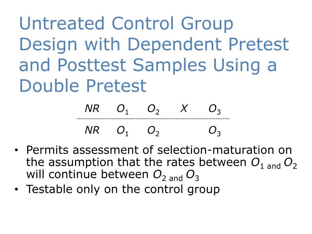 untreated control group design with dependent 1