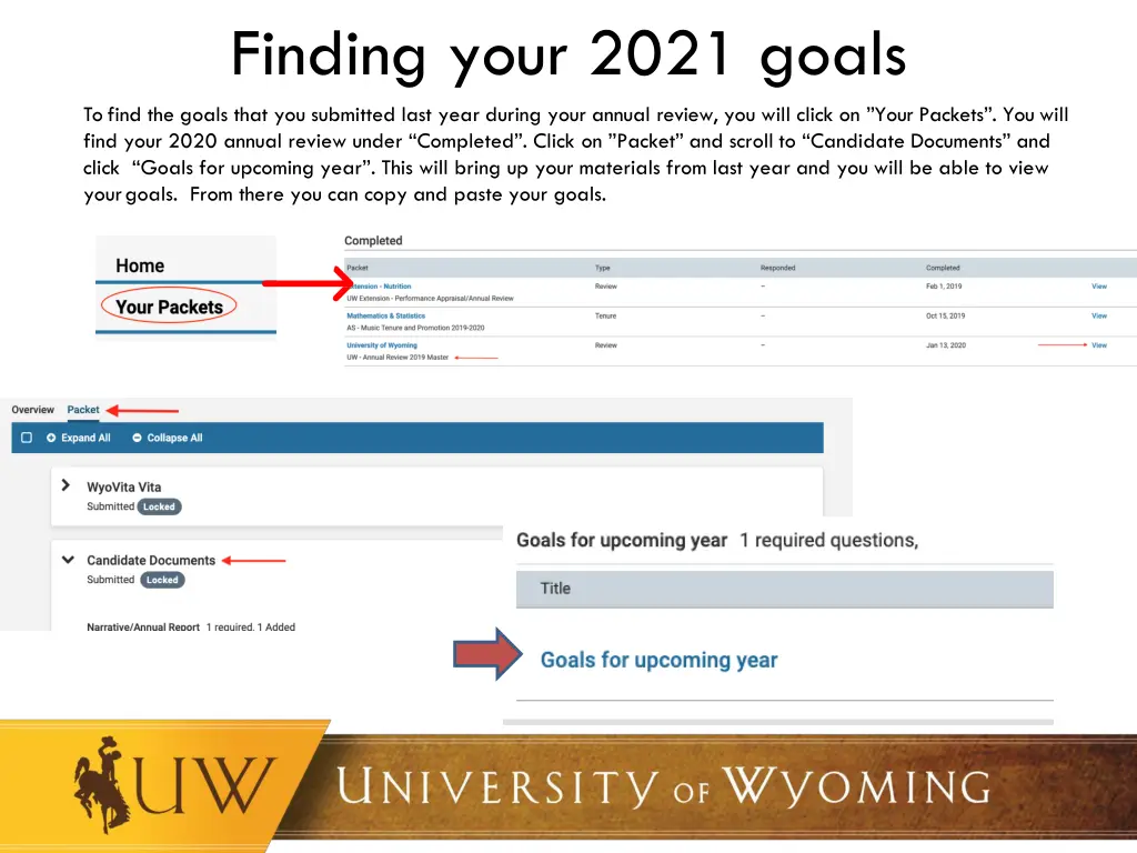 finding your 2021 goals