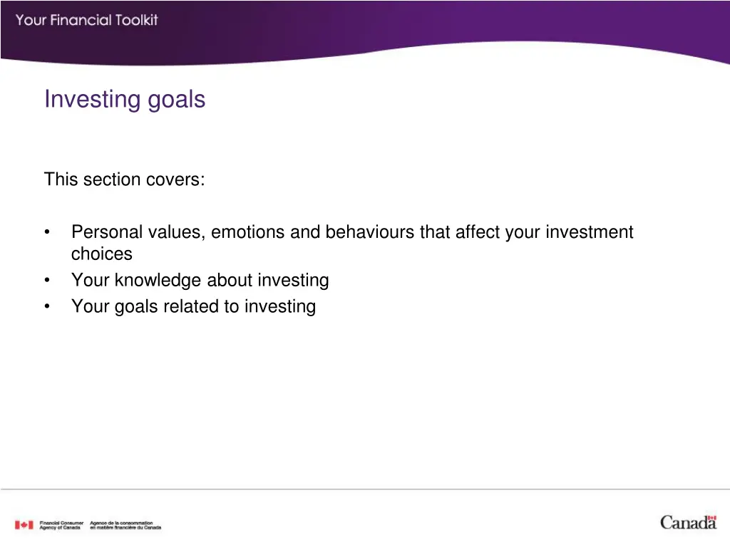 investing goals 1