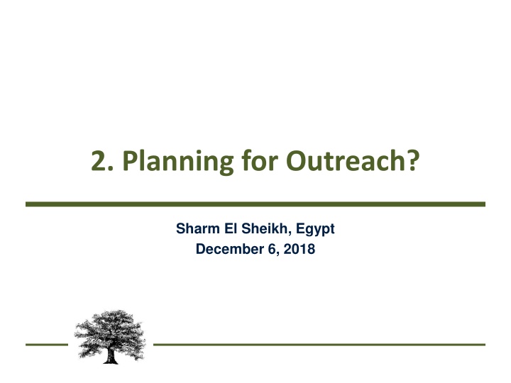 2 planning for outreach