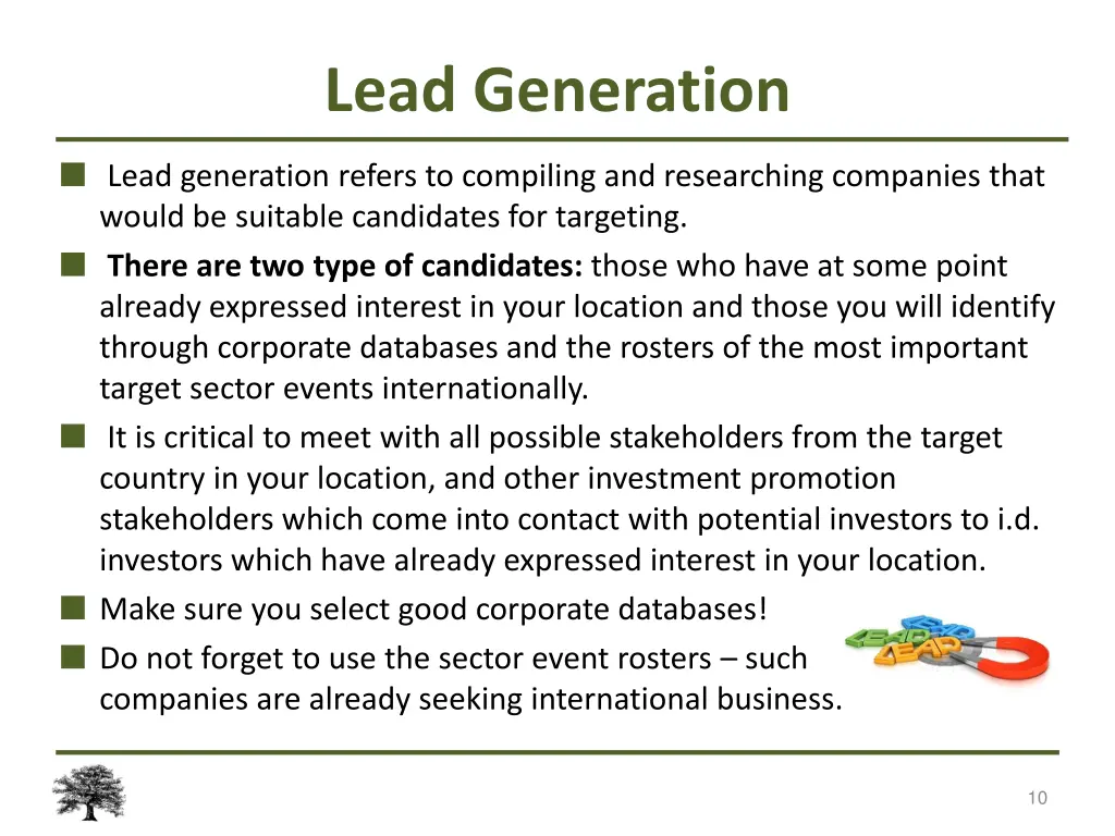 lead generation