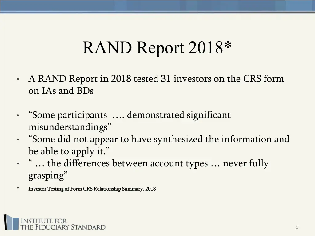 rand report 2018