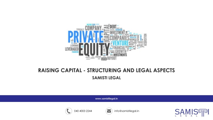 raising capital structuring and legal aspects