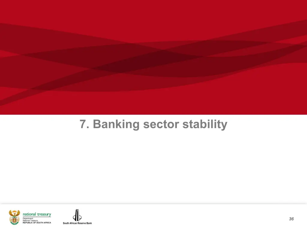 7 banking sector stability