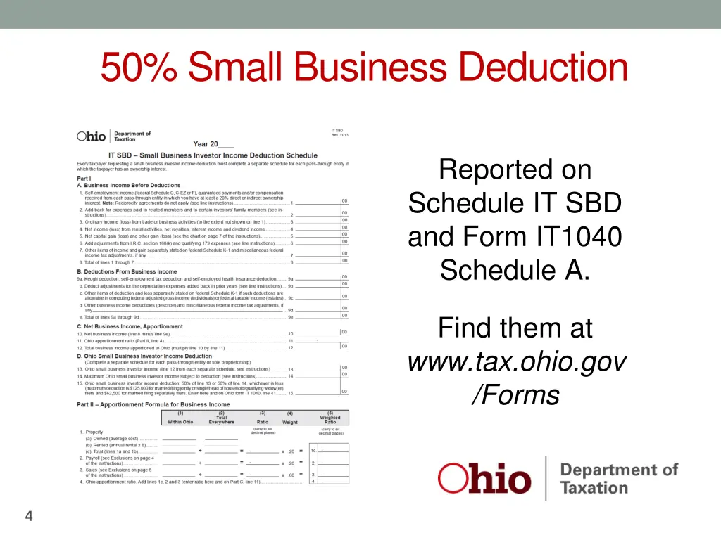 50 small business deduction 2