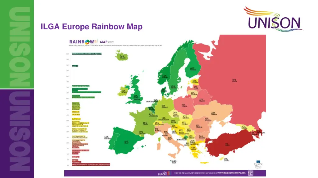 ilga europe rainbow map