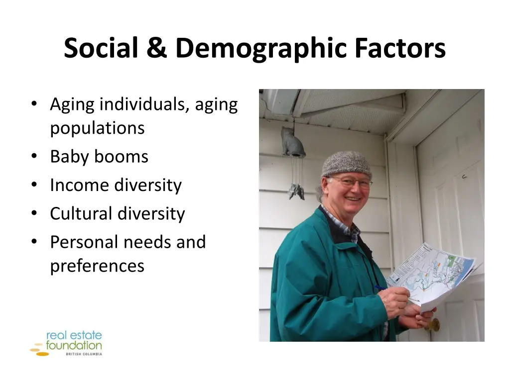 social demographic factors