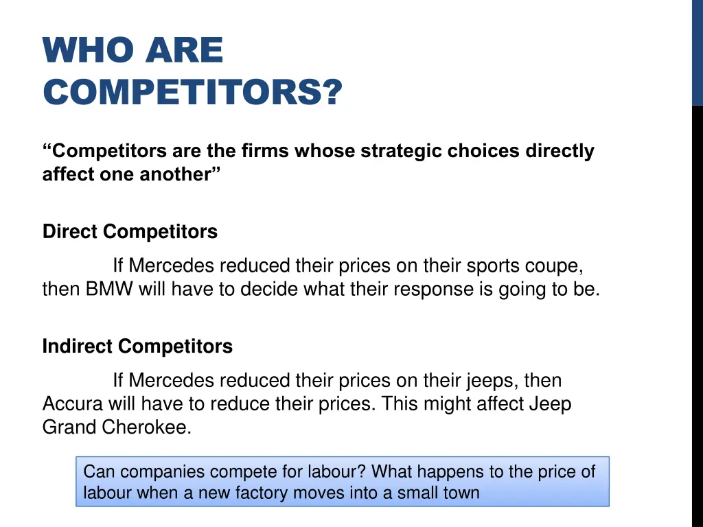 who are competitors