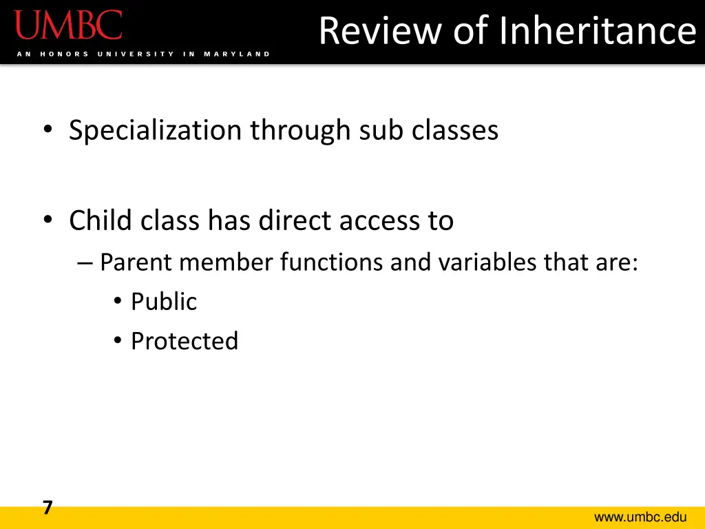 review of inheritance 2