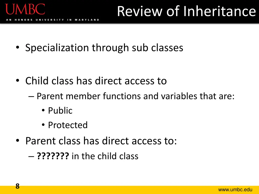 review of inheritance 3