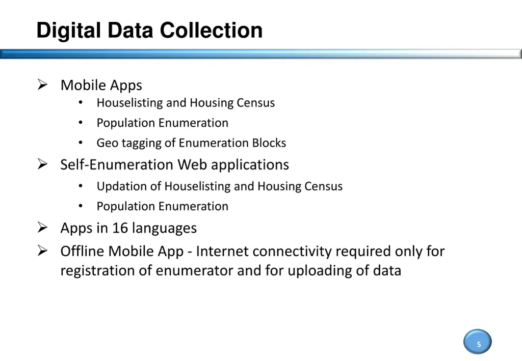 digital data collection