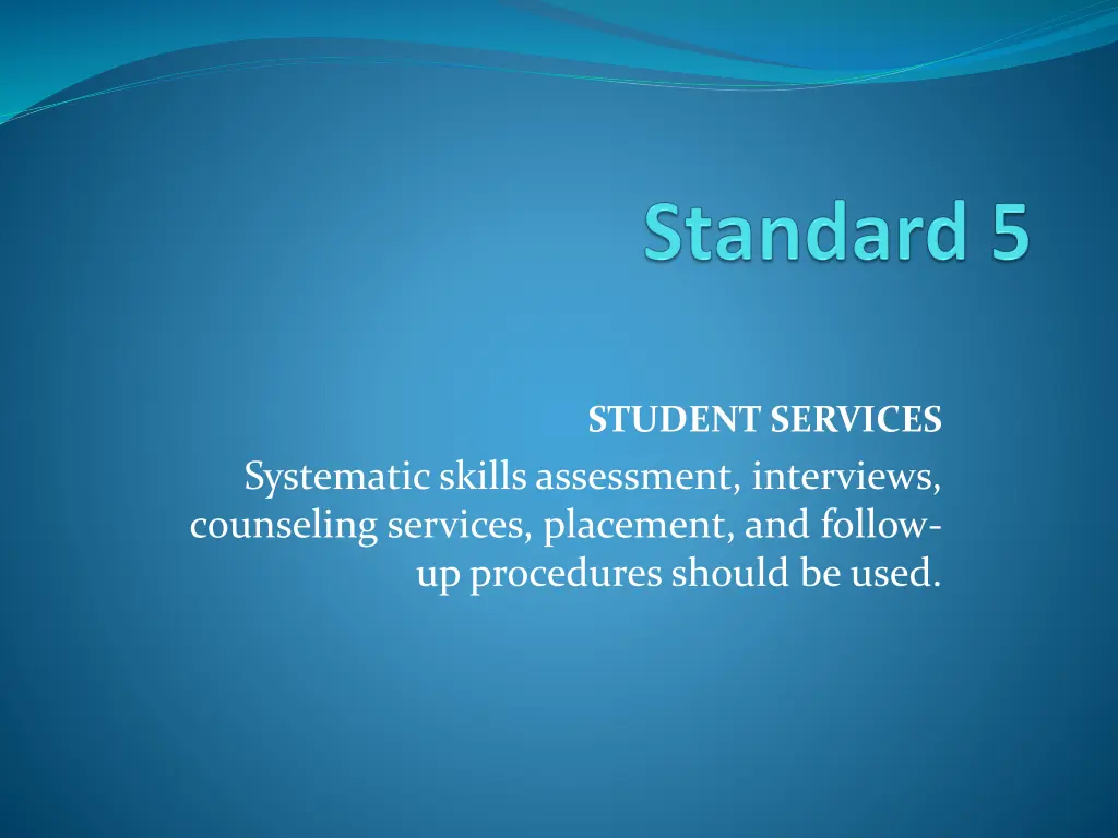 student services