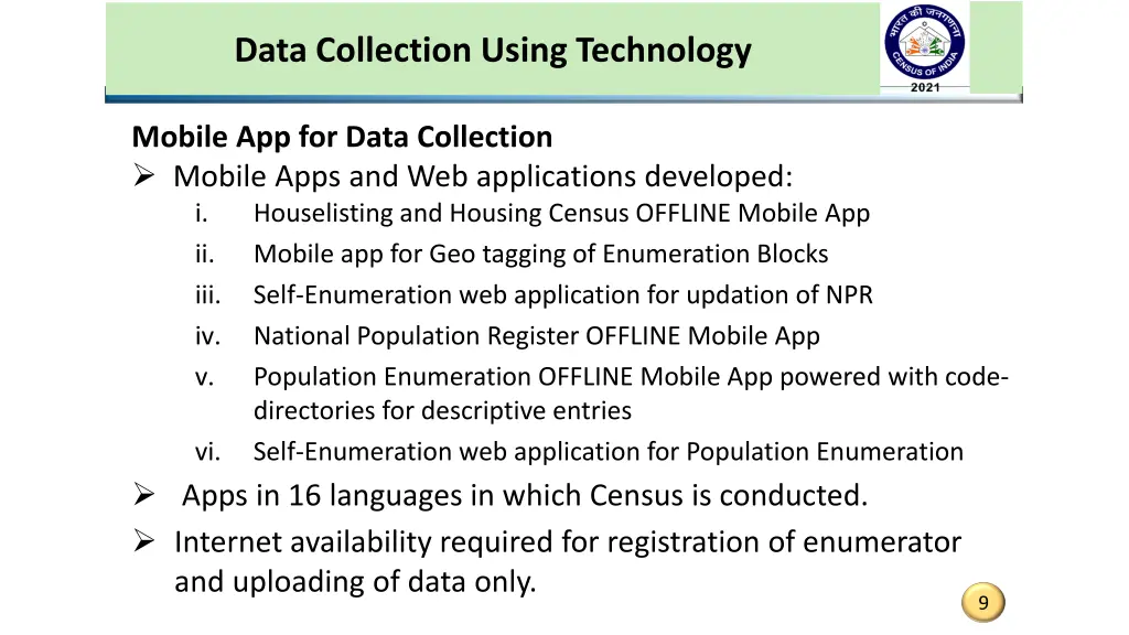 data collection using technology