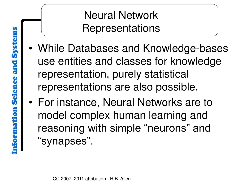 neural network representations