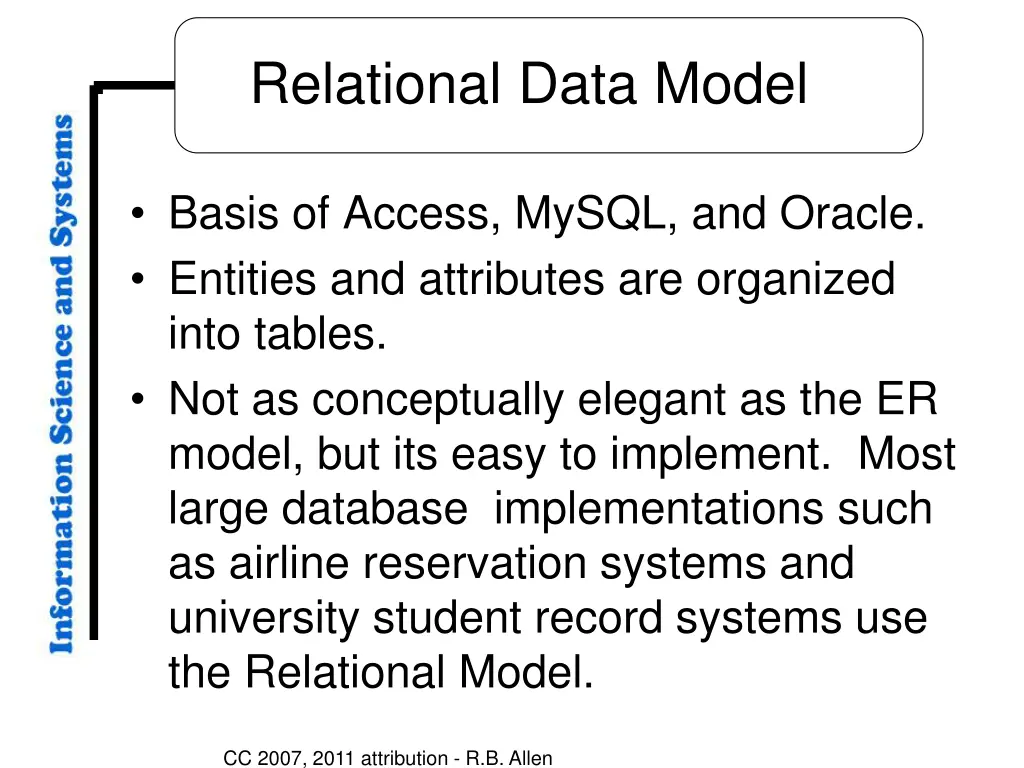 relational data model