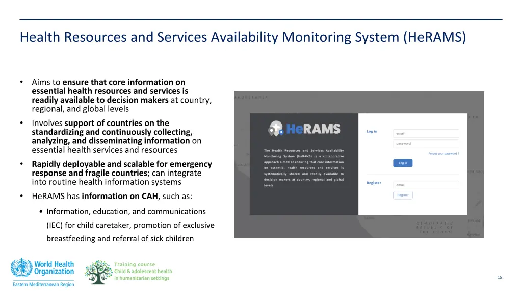 health resources and services availability