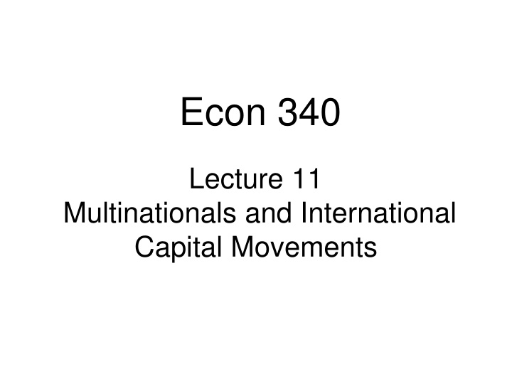 econ 340