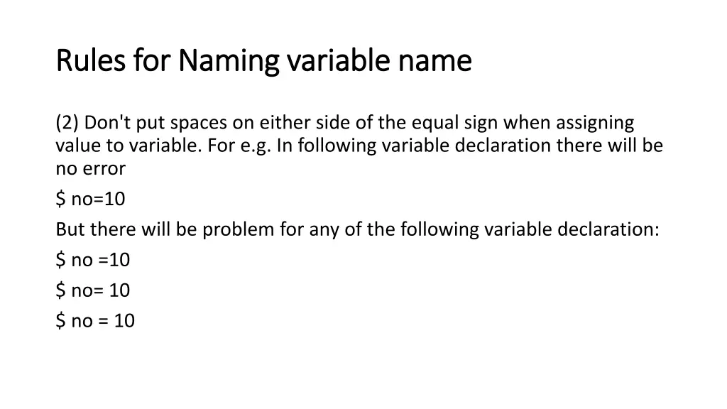 rules for naming variable name rules for naming 1