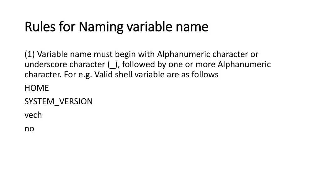 rules for naming variable name rules for naming