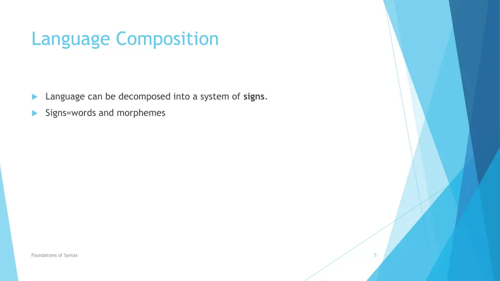 language composition