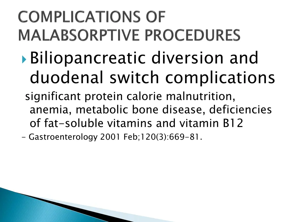 biliopancreatic diversion and duodenal switch