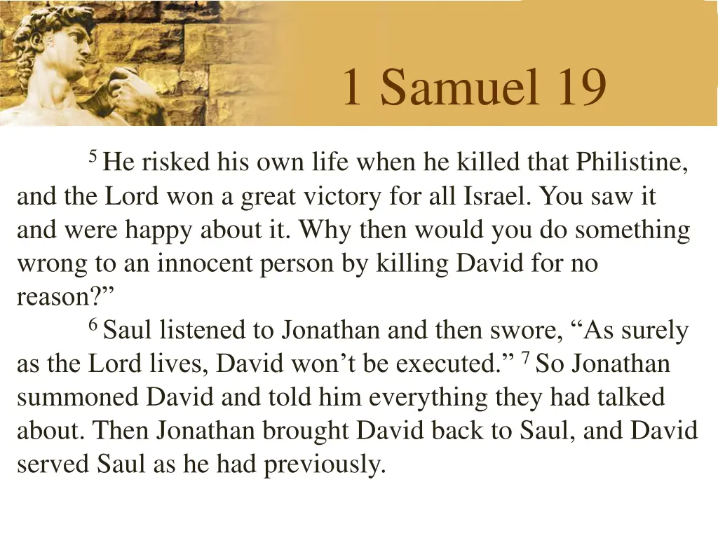 1 samuel 19 1