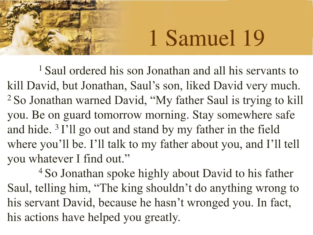 1 samuel 19