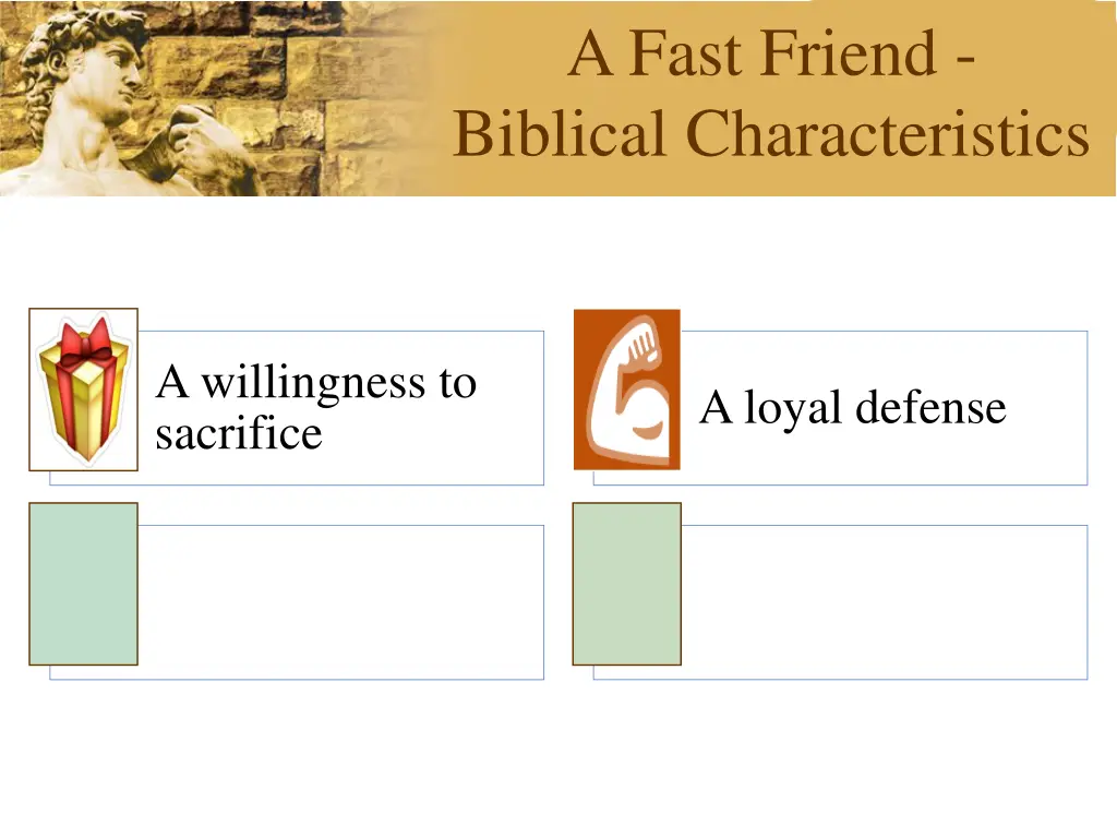 a fast friend biblical characteristics 1