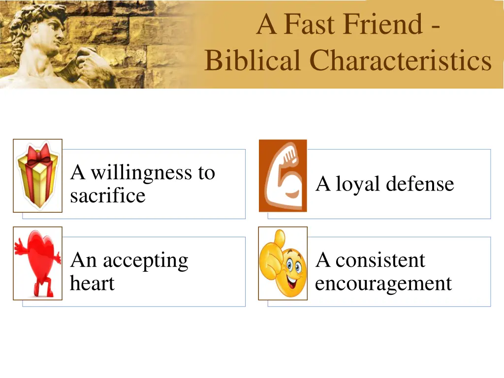 a fast friend biblical characteristics 3