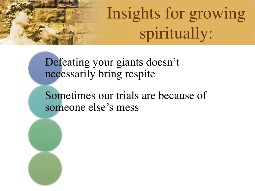 insights for growing spiritually 1