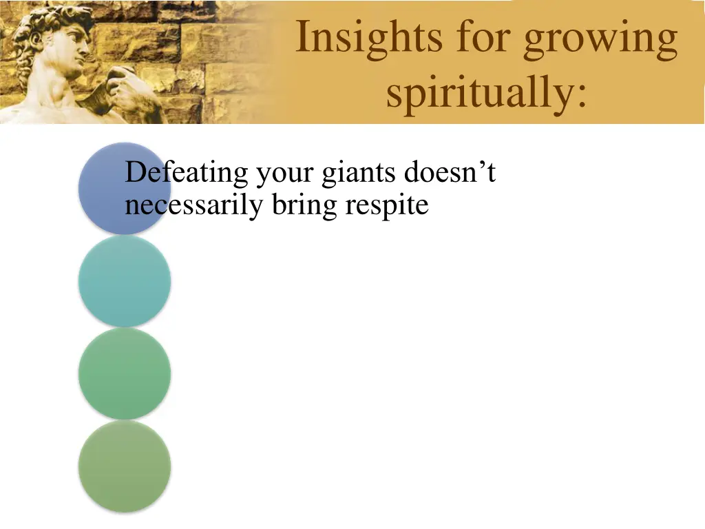 insights for growing spiritually