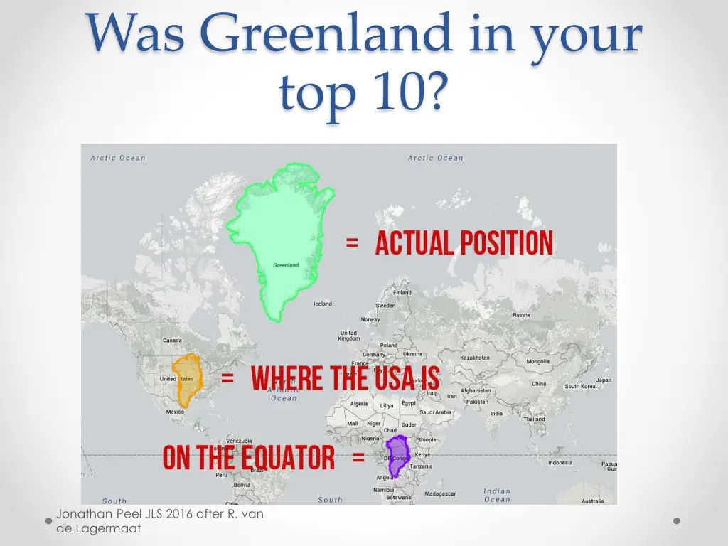 was greenland in your top 10