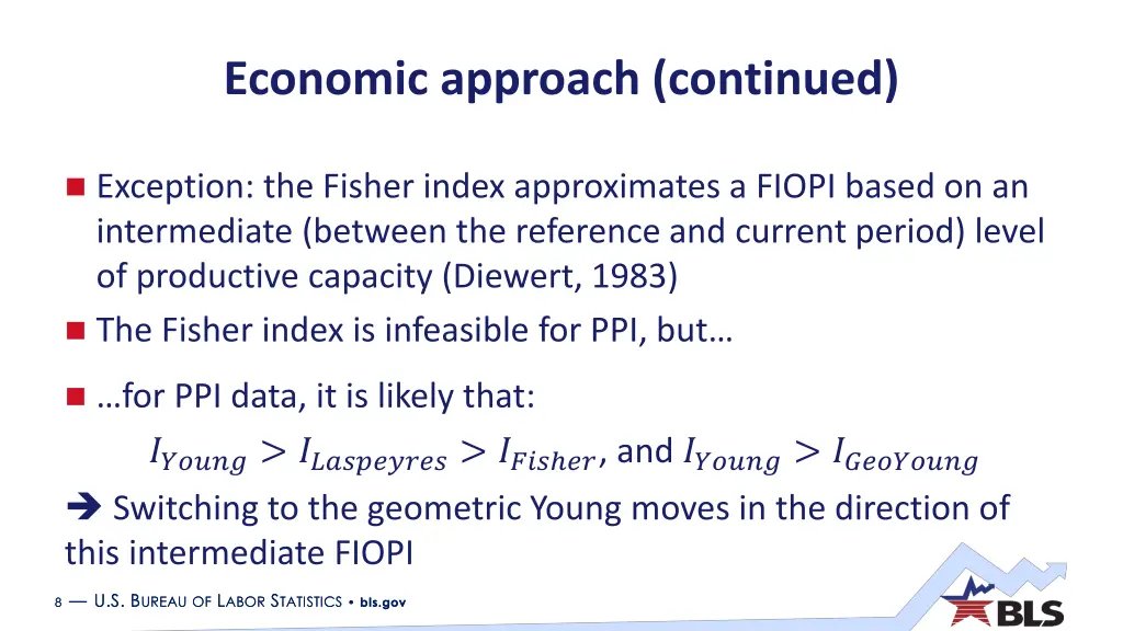 economic approach continued