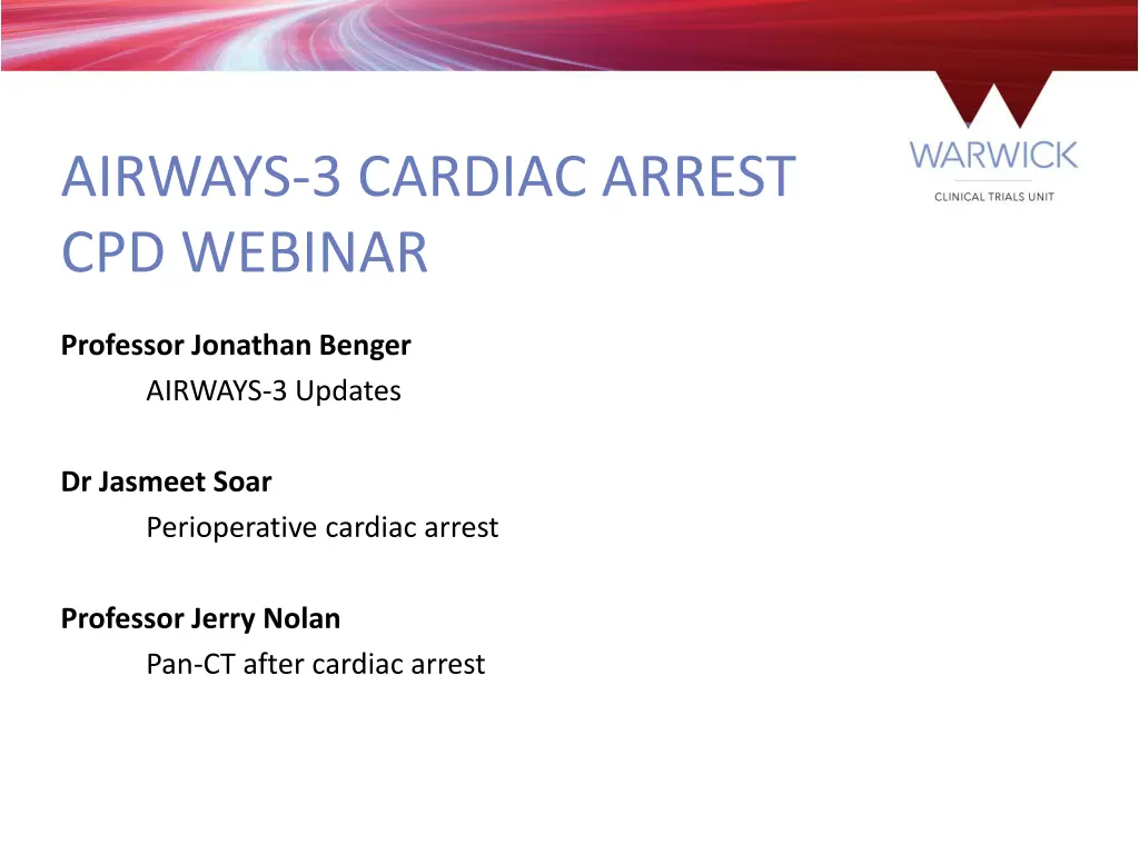 airways 3 cardiac arrest cpd webinar