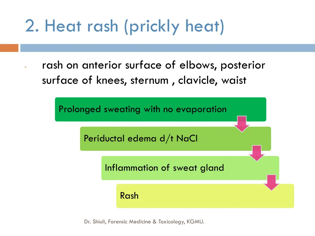 2 heat rash prickly heat