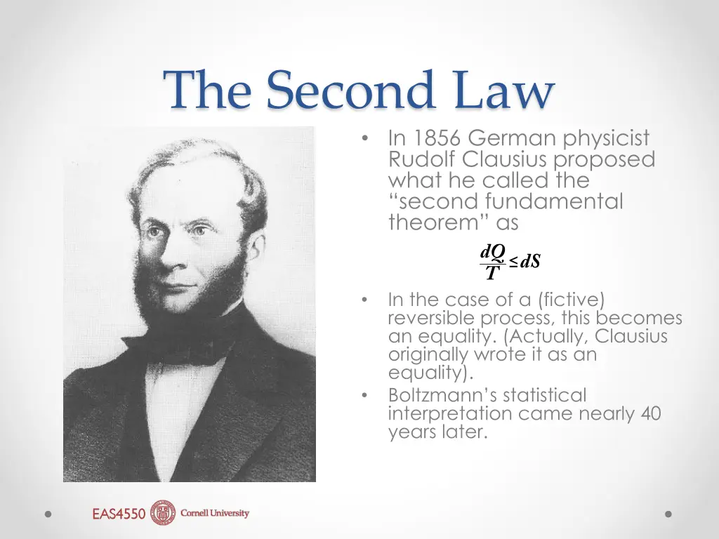 the second law 1