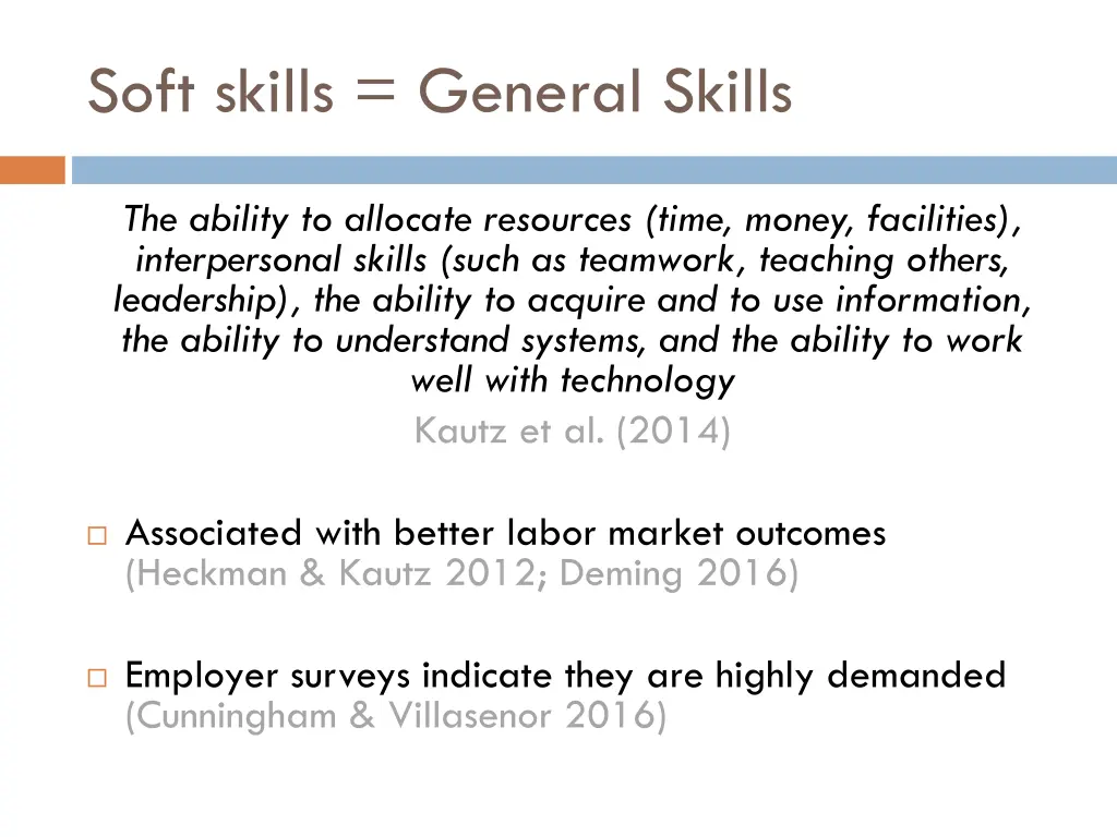 soft skills general skills