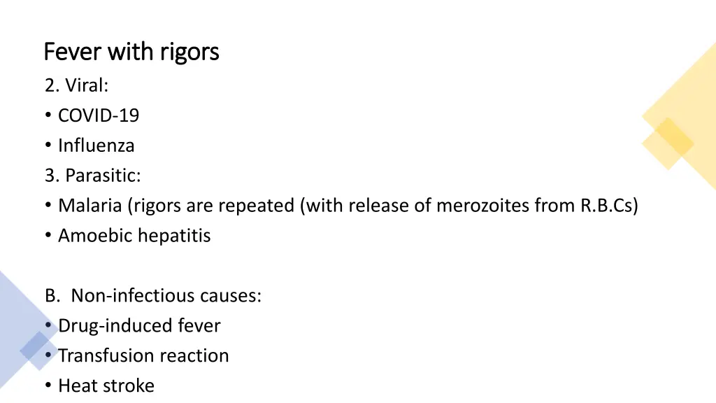 fever with rigors fever with rigors 2 viral covid