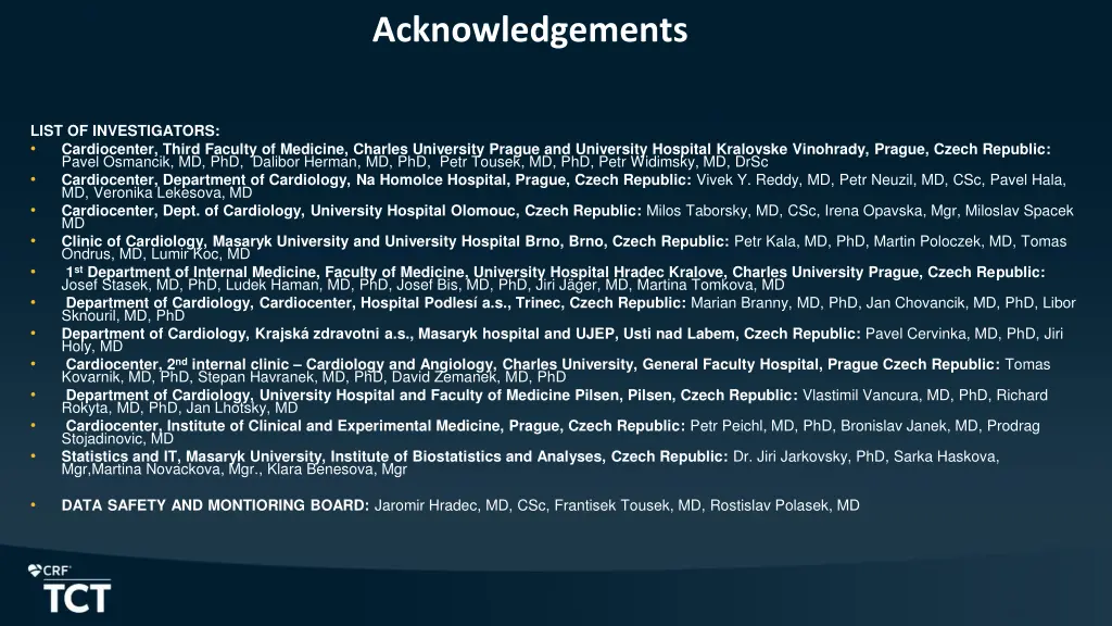 acknowledgements