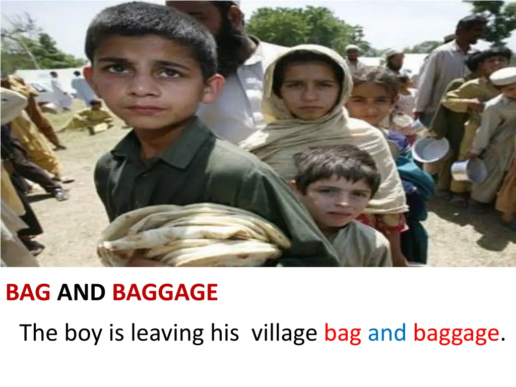 bag and baggage