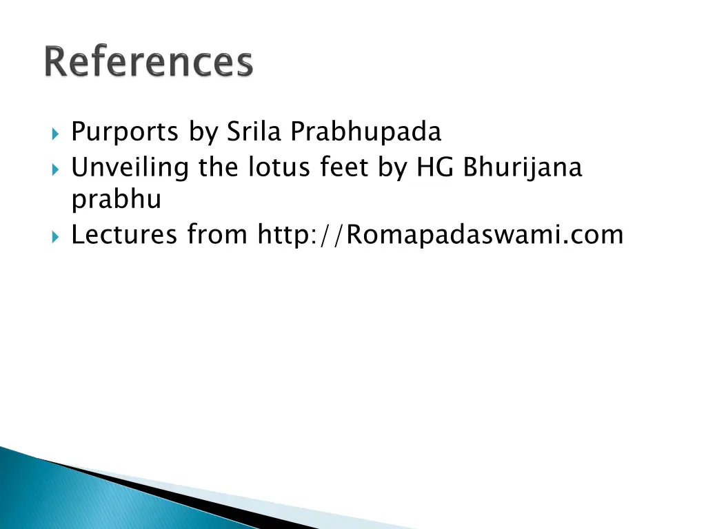 purports by srila prabhupada unveiling the lotus