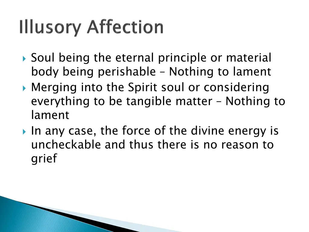 soul being the eternal principle or material body