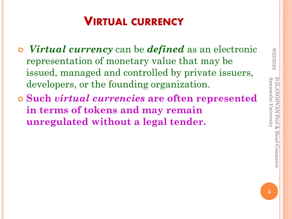 v irtual currency