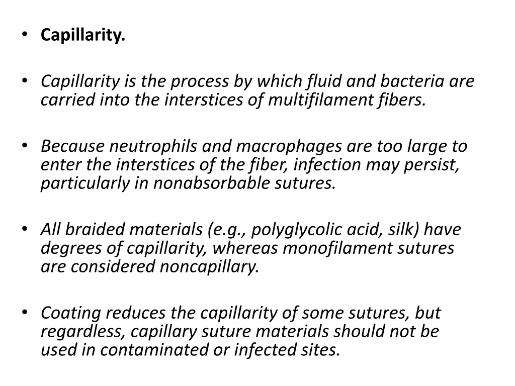 capillarity